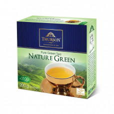 Чай Thurson Nature Green 100 пакетів по 2г в конвертах